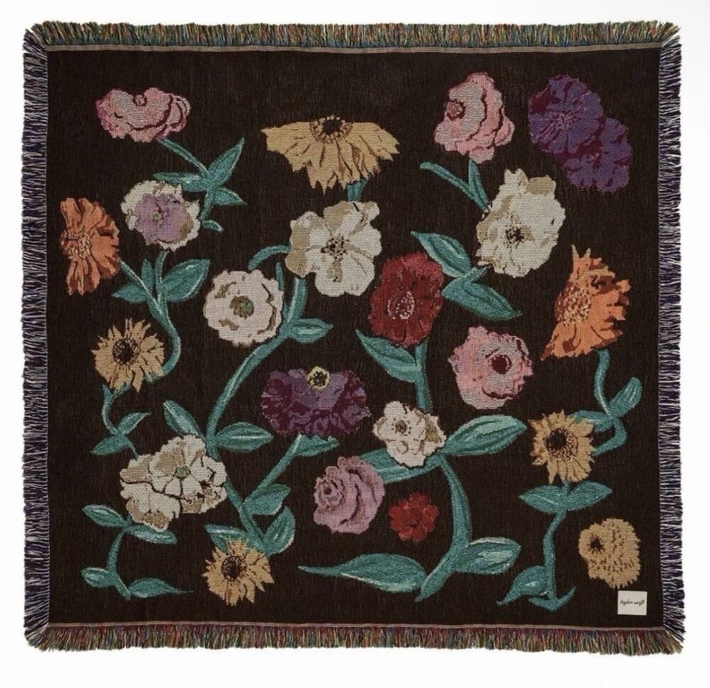 Taylor Swift Acoustic Piano Woven Blanket Eras Tour New Sealed Holiday Floral